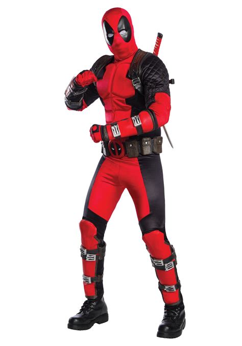 Authentic Deadpool Costume for Adults