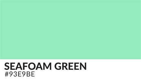 sea foam green paint colors | HipFonts