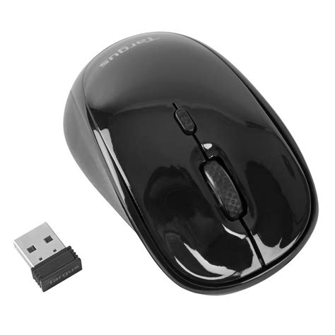 Targus Wireless USB Laptop Blue Trace Mouse - Black