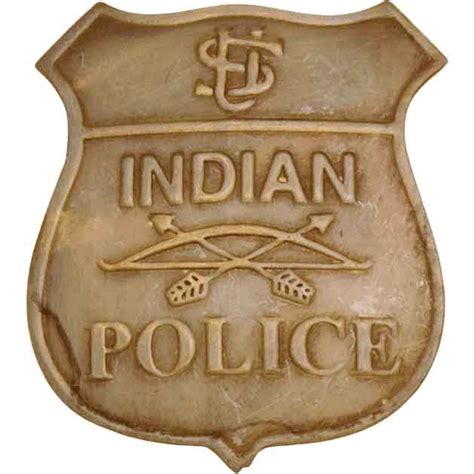 Indian Police Badge