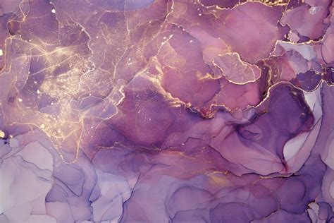 Purple Fluid Art Wallpaper Purple marble removable wallpaper | Etsy