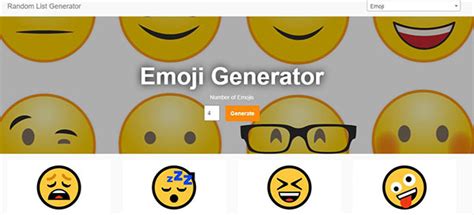 5 Best Random Emoji Generator Websites 2021 - Moneyjojo