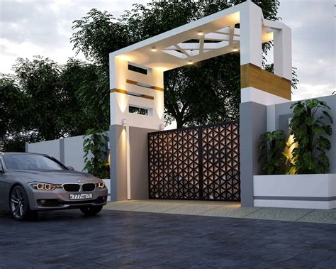 19 The Most Beautiful Modern House Entrance Designs