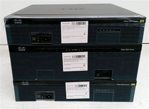 Cisco 2900 Series 3900 Series Integrated - Lot 1102333 | ALLBIDS