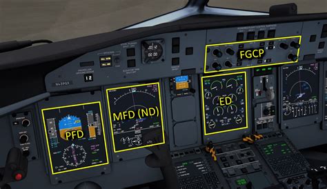 Bombardier Q400 Cockpit