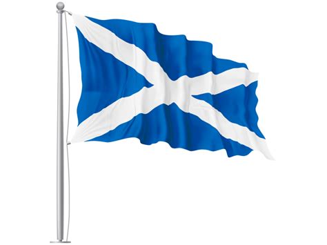 Scotland Waving Flag PNG Transparent Image - Freepngdesign.com