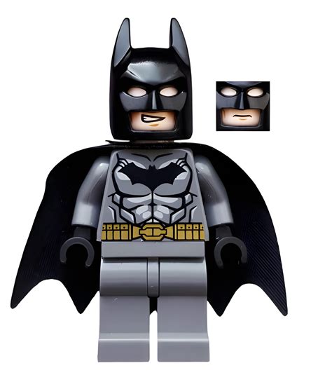 Buy LEGO DC Comics Super Heroes Batman Minifigure - Batman Dark Gray Gold Belt Online at ...