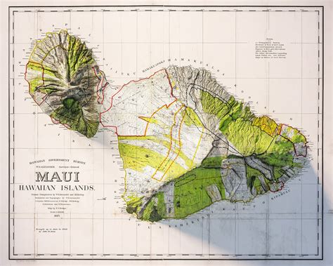 Maui Elevation Map