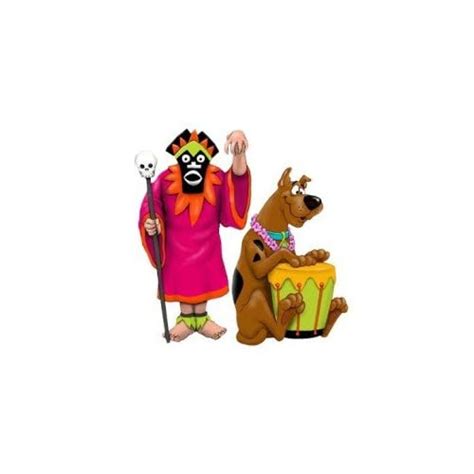 Amazon.com: Scooby-Doo & Witch Doctor PVC Set