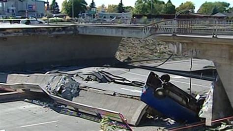 De la Concorde overpass: Before and after the collapse | CBC News