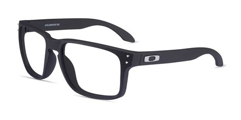 Oakley Holbrook Rx - Rectangle Satin Black Frame Glasses For Men | Eyebuydirect Canada