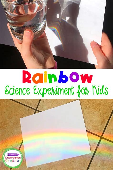 Simple Rainbow Science Experiment for Kids