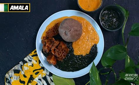 Nigerian Amala And Ewedu Soup - Agameals