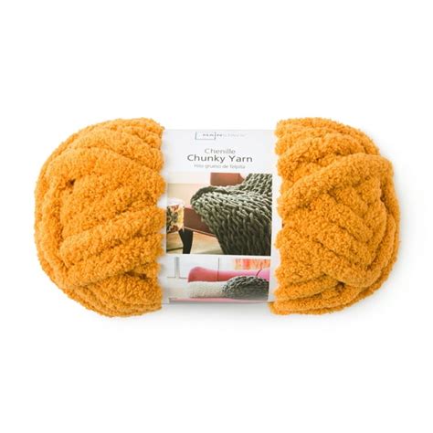 Mainstays 31.7 Yd Chunky Chenille Yarn - Walmart.com - Walmart.com