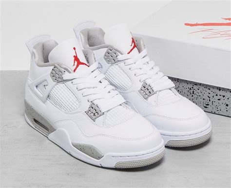 Air Jordan 4 White Oreo Tech Grey CT8527-100 Release Date - SBD