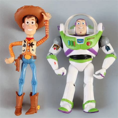 Toy Story 3 Woody Buzz Lightyear PVC Action Figure Toys Boxed Child Toy ...