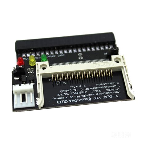 40 Pin IDE Bootable Adapter CF to IDE Adapter Compact Flash CF to 3.5 Female Converter Card ...