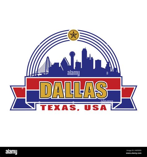 Dallas logo. Vector and illustration Stock Vector Image & Art - Alamy