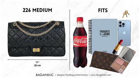 Chanel Bag Size Comparison: Classic Flap vs Reissue [Pictures] – Bagaholic