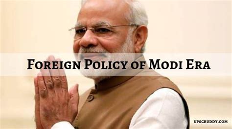 PM Narendra Modi's Foreign Policy - UPSC Prep Notes