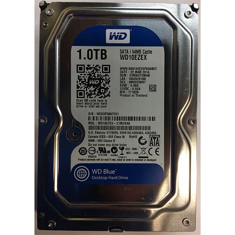 WD10EZEX – Western Digital 1TB 7200 RPM SATA 3.5″ HDD – Disk Drive Finder