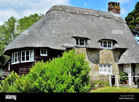 Godshill Isle of Wight Stock Photo - Alamy