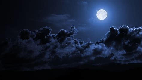 night, Moon, Sky Wallpapers HD / Desktop and Mobile Backgrounds