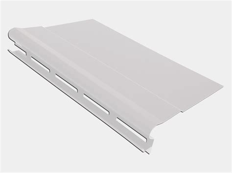 Solid Gutter Cover - 0.027" Colored Aluminum - 5'