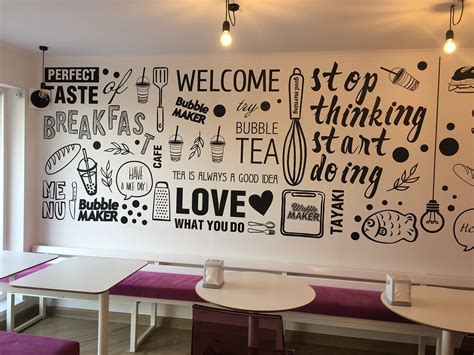 Wall in cafe :: Behance