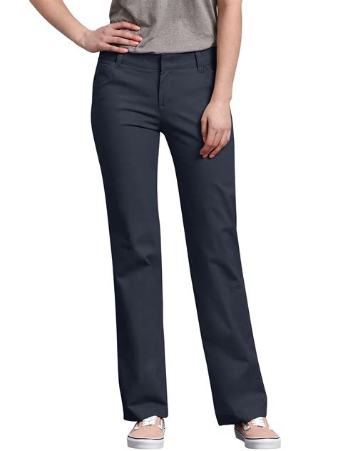 Dickies - Dickies Women's Relaxed Straight Stretch Twill Pant - Walmart.com - Walmart.com