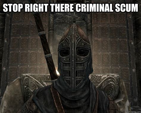 Skyrim City Guard memes | quickmeme