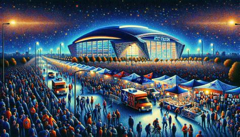 Dallas Cowboys Stadium Art Collection Set of 4 Digital Prints for ...