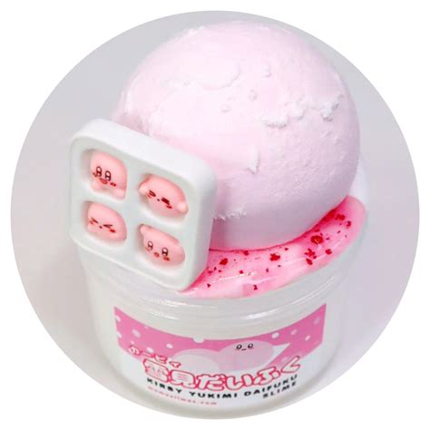 Kirby Yukimi Daifuku DIY Slime Kit – Momo Slimes