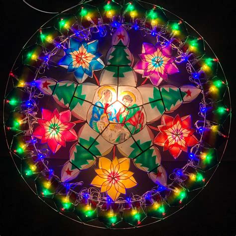 Daisy Native Capiz Lantern Christmas Pampanga Parol with FREE spare bulbs worth 250 pesos ...