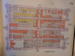 BROOKLYN Orig 1929 Bensonhurst 10x12 Map NYC New York City map | eBay