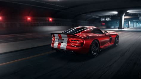 4K Dodge Viper Srt Dodge Sportscar Wallpaper - [3840x2160]