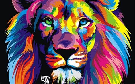 Abstract Lion Wallpapers - Top Free Abstract Lion Backgrounds ...