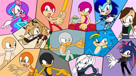 Sonic ocs (sonic collabs) by ShiningBlueShield on DeviantArt