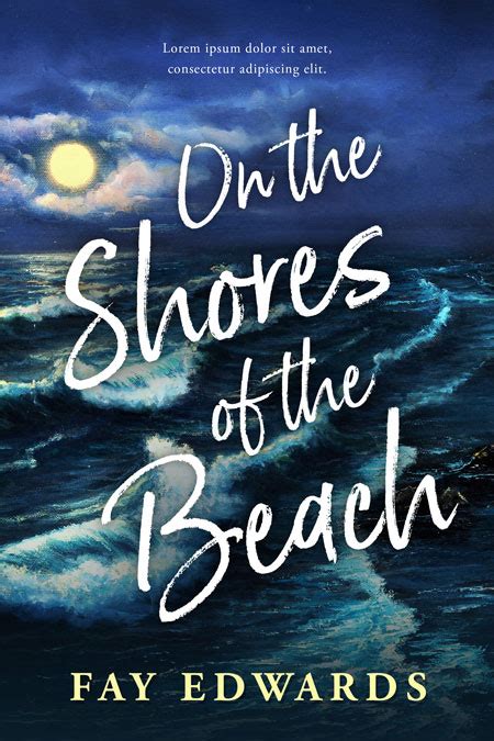 On the Shores of the Beach - Fiction Premade Book Cover For Sale @ Beetiful Book Covers