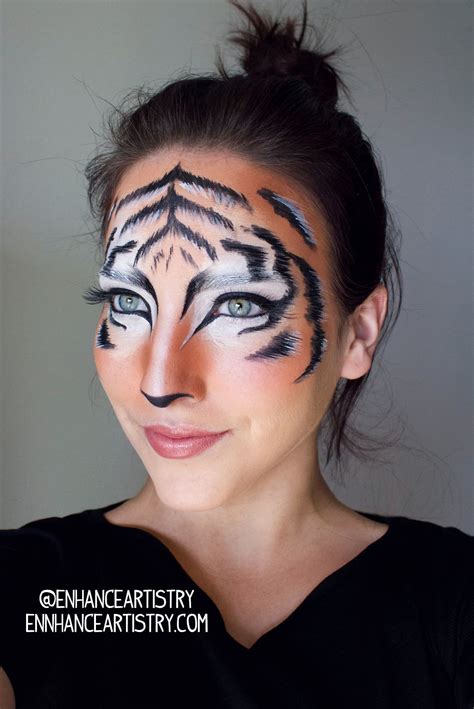 Simple Tiger Halloween Makeup - 426 Tech