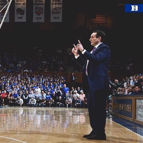 Pin by Sandy Osborne Hill on Duke Blue Devils | Coach k, Basketball coach, Duke basketball