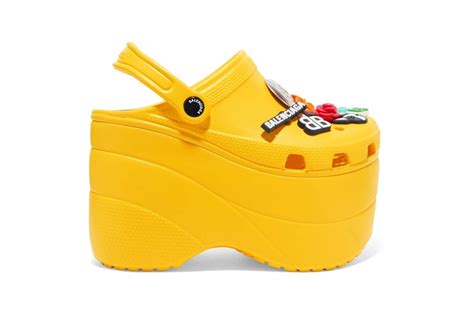 Balenciaga's Platform Crocs Arrive in Yellow | Hypebae