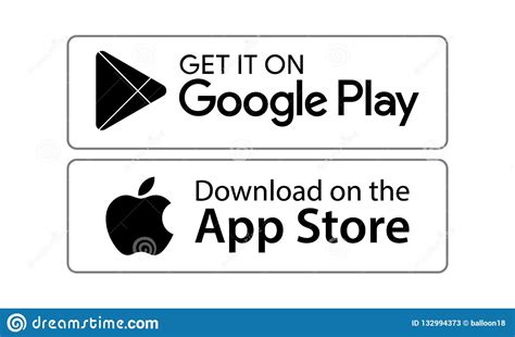 App Store And Google Play Logo Vector / Brands Of The World™ Download