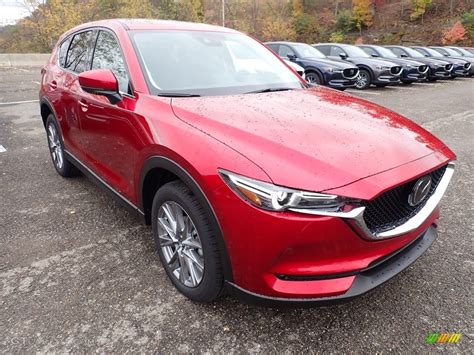 Soul Red Crystal Metallic 2021 Mazda CX-5 Grand Touring AWD Exterior Photo #139992821 | GTCarLot.com