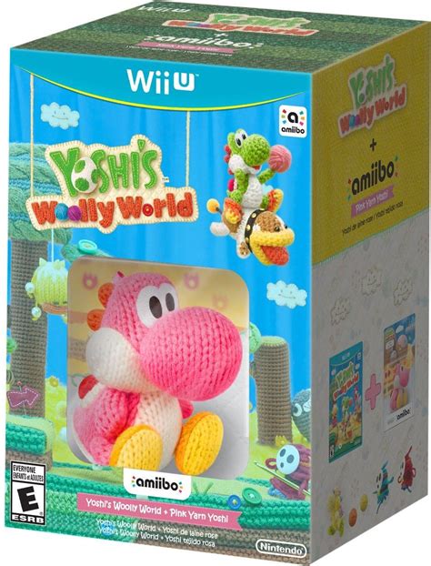 Yoshi's Woolly World with Pink Yarn Yoshi amiibo for Wii U