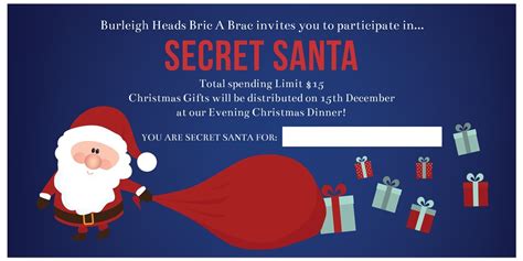 Secret Santa Invitations