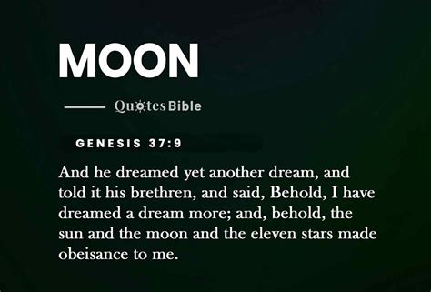 Moon Verses From The Bible — Shining In The Night: Finding Strength In Moon Verses From The Bible