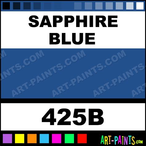 Sapphire Blue Metallic Powders Metal Paints and Metallic Paints - 425B - Sapphire Blue Paint ...