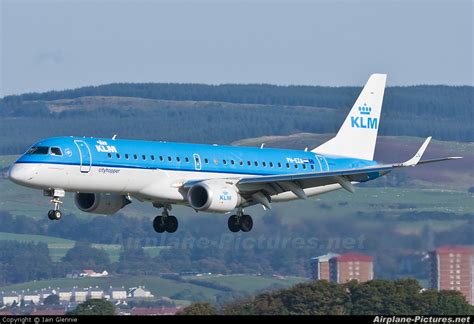 PH-EZA - KLM Cityhopper Embraer ERJ-190 (190-100) at Glasgow | Photo ID 64501 | Airplane ...