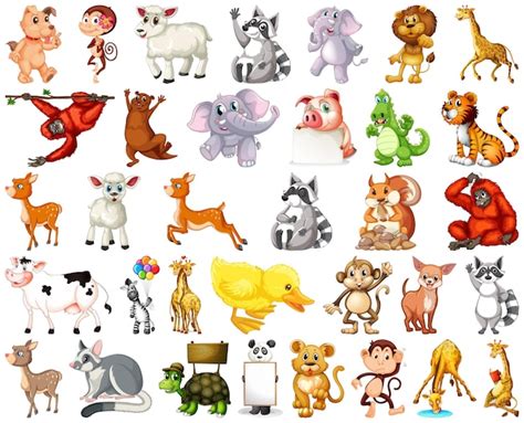 Cute Animals Clipart